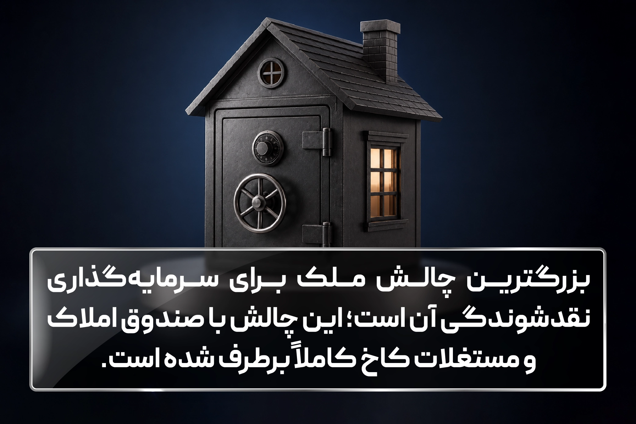 رفع چالش نقدشوندگی ملک با صندوق کاخ