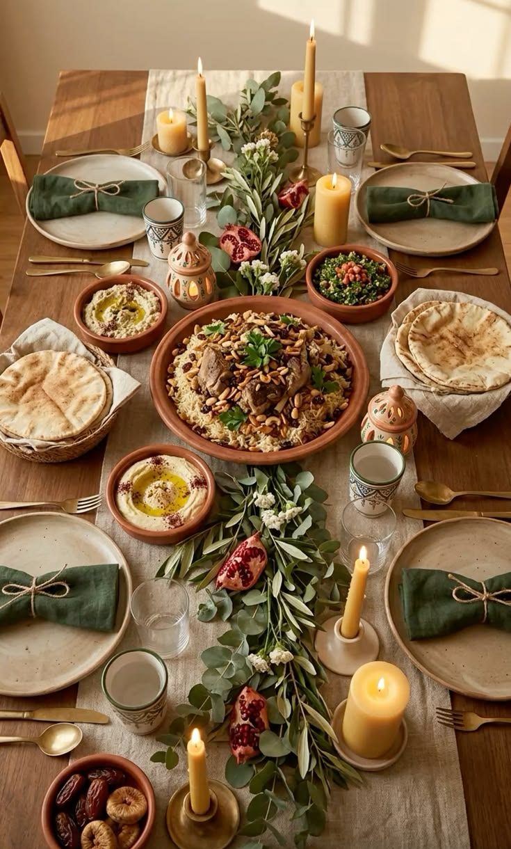 تزیین میز غذا ایرانی