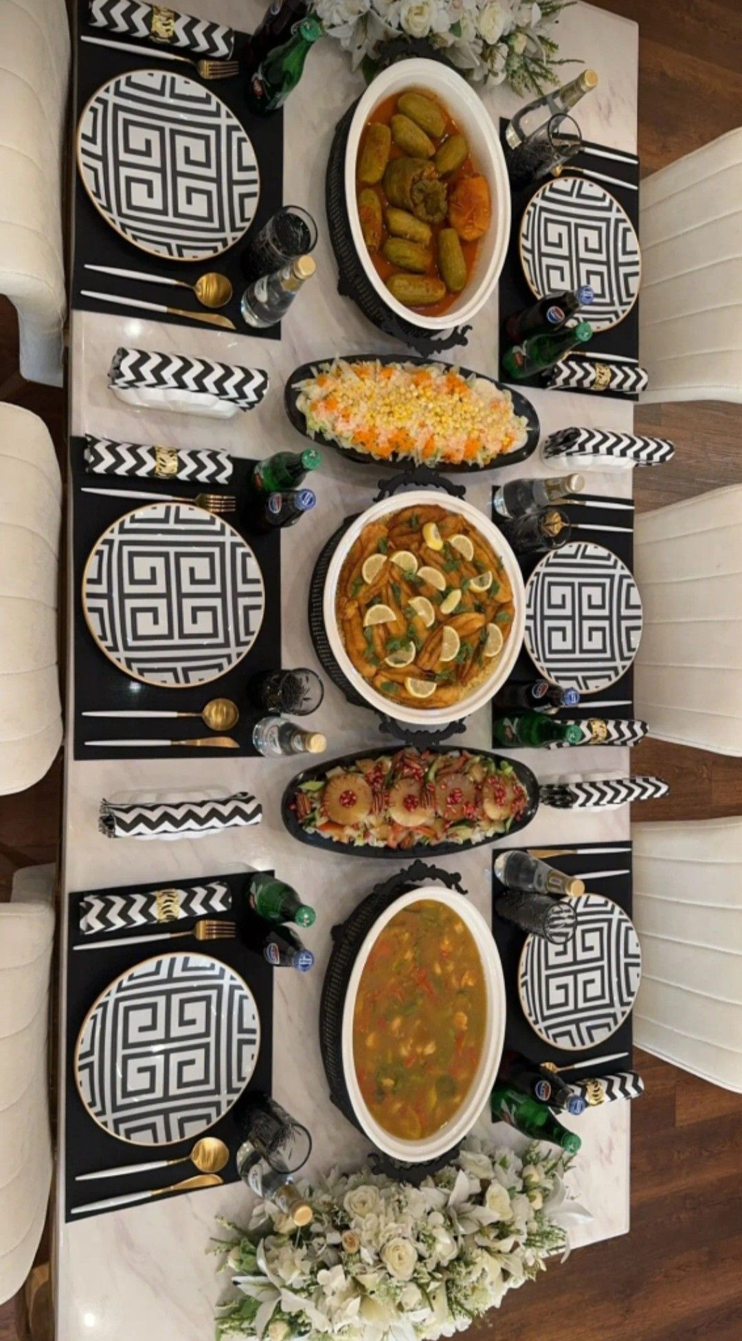 تزیین میز غذا ایرانی