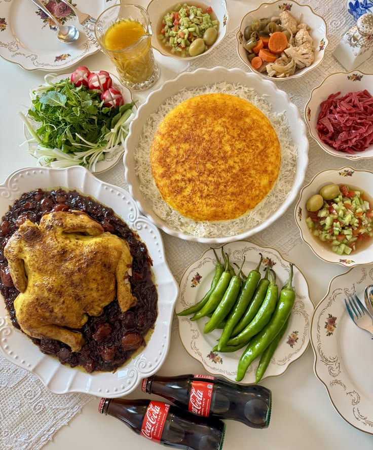 دیزاین میز غذا ایرانی