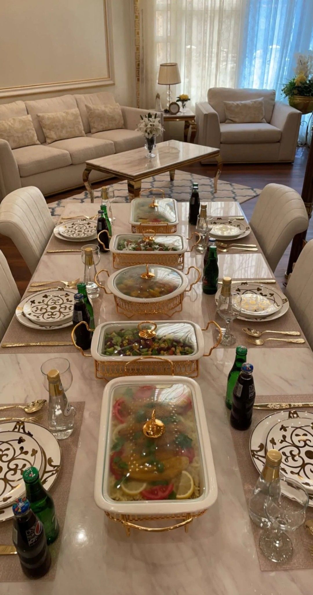 تزیین میز غذا ایرانی