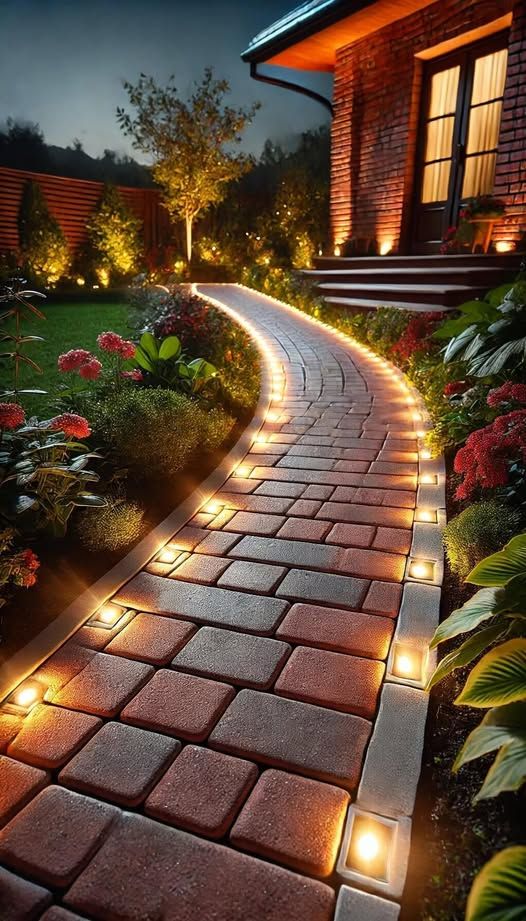 سنگفرش باغ و باغچه