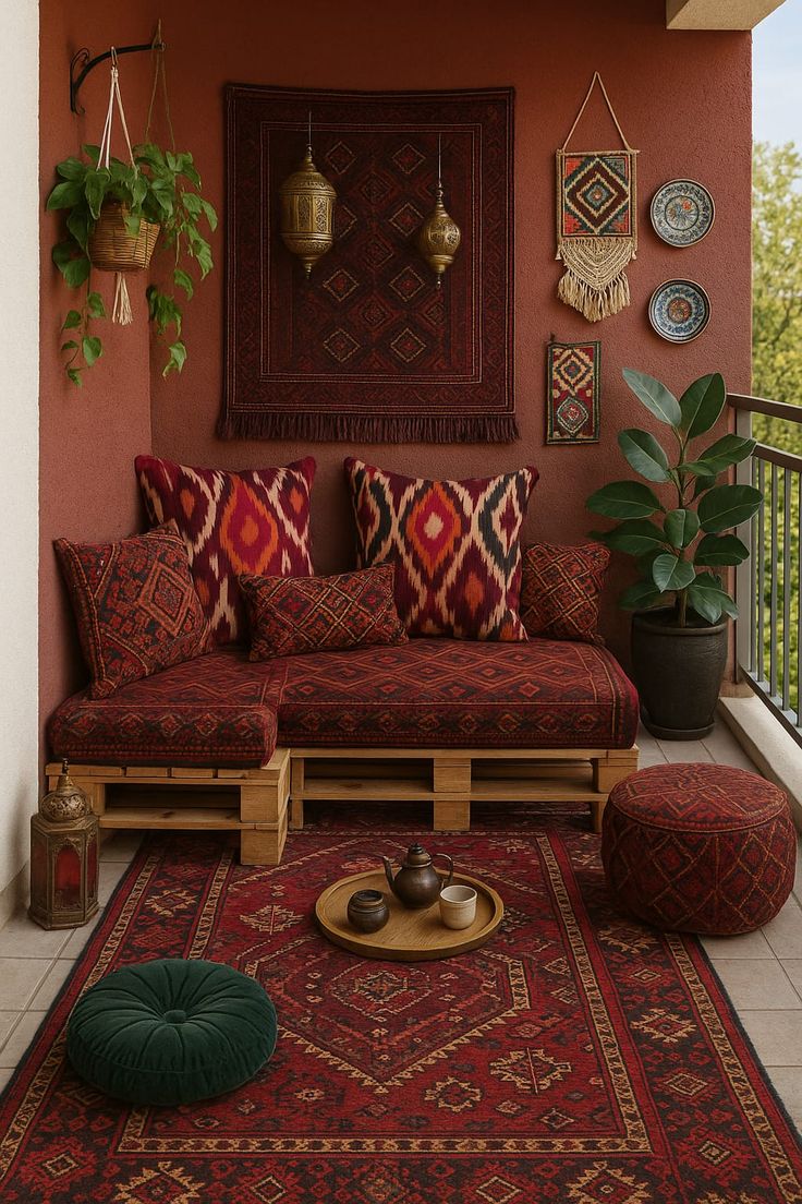 دیزاین بالکن سنتی