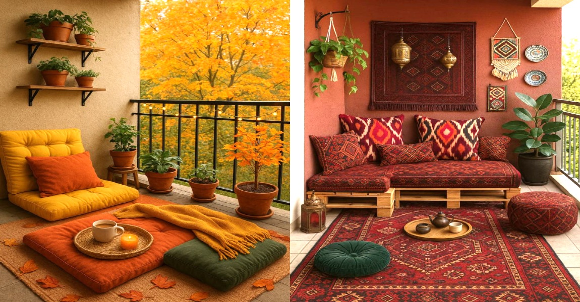 دیزاین بالکن سنتی