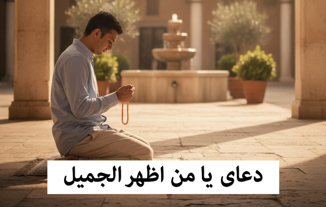 دعای یا من اظهر الجمیل