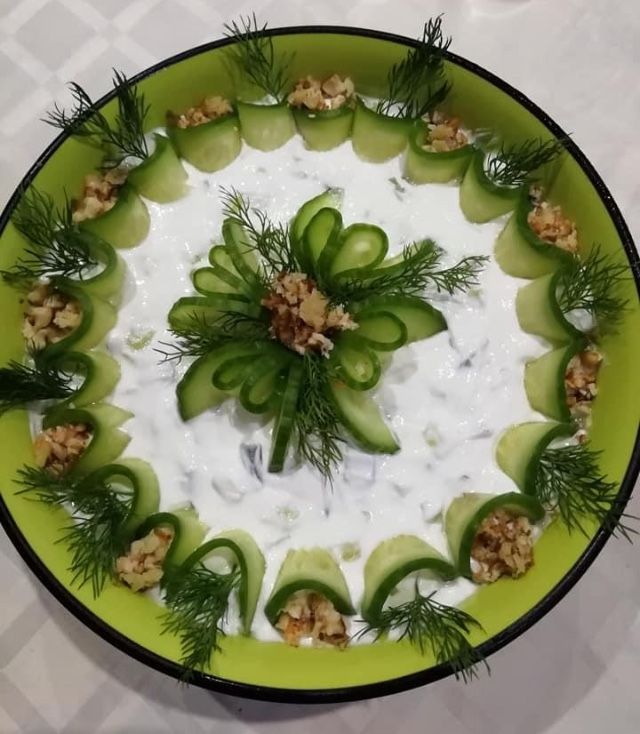 تزیین ماست