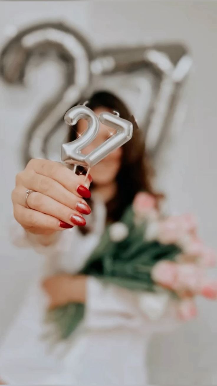 ژست عکس تولد بدون چهره