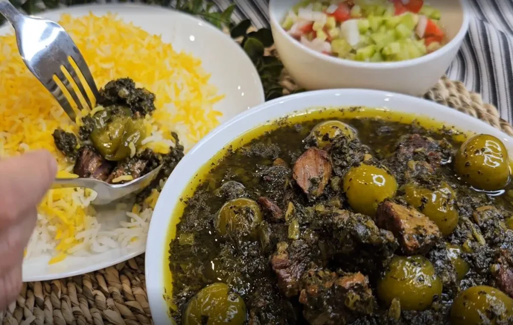 خورش آلوچه