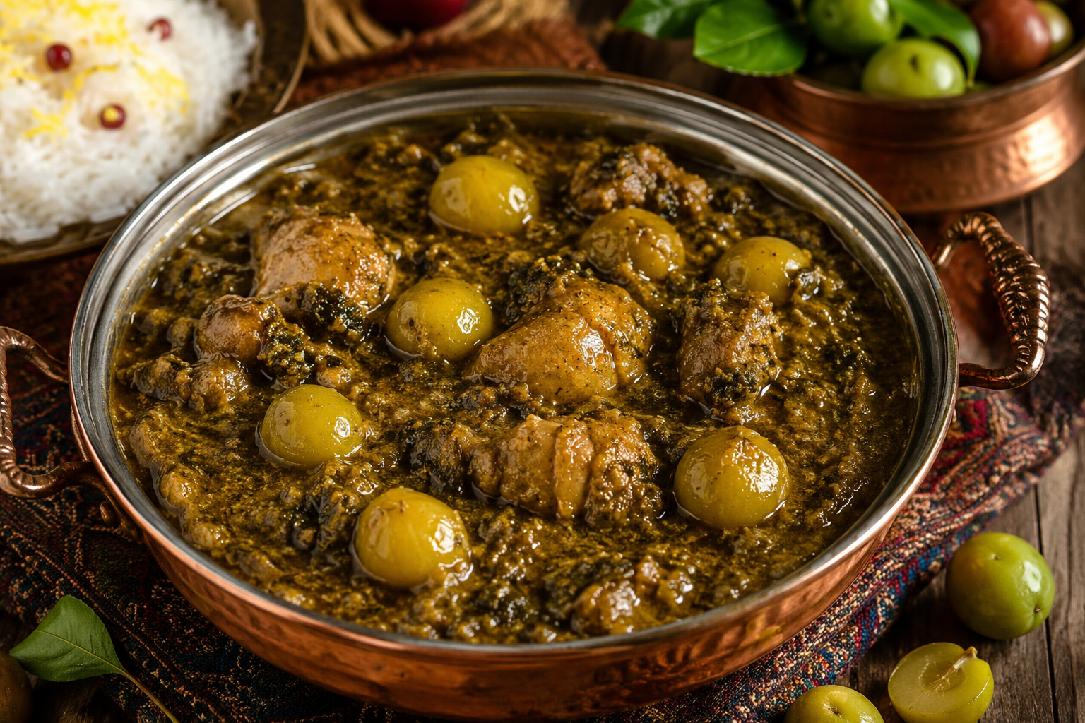 خورش آلوچه