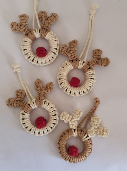 آویز عروسکی مکرومه