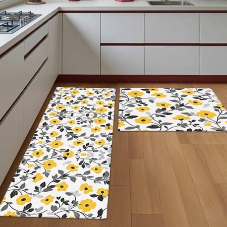 فرش مناسب کابینت طوسی