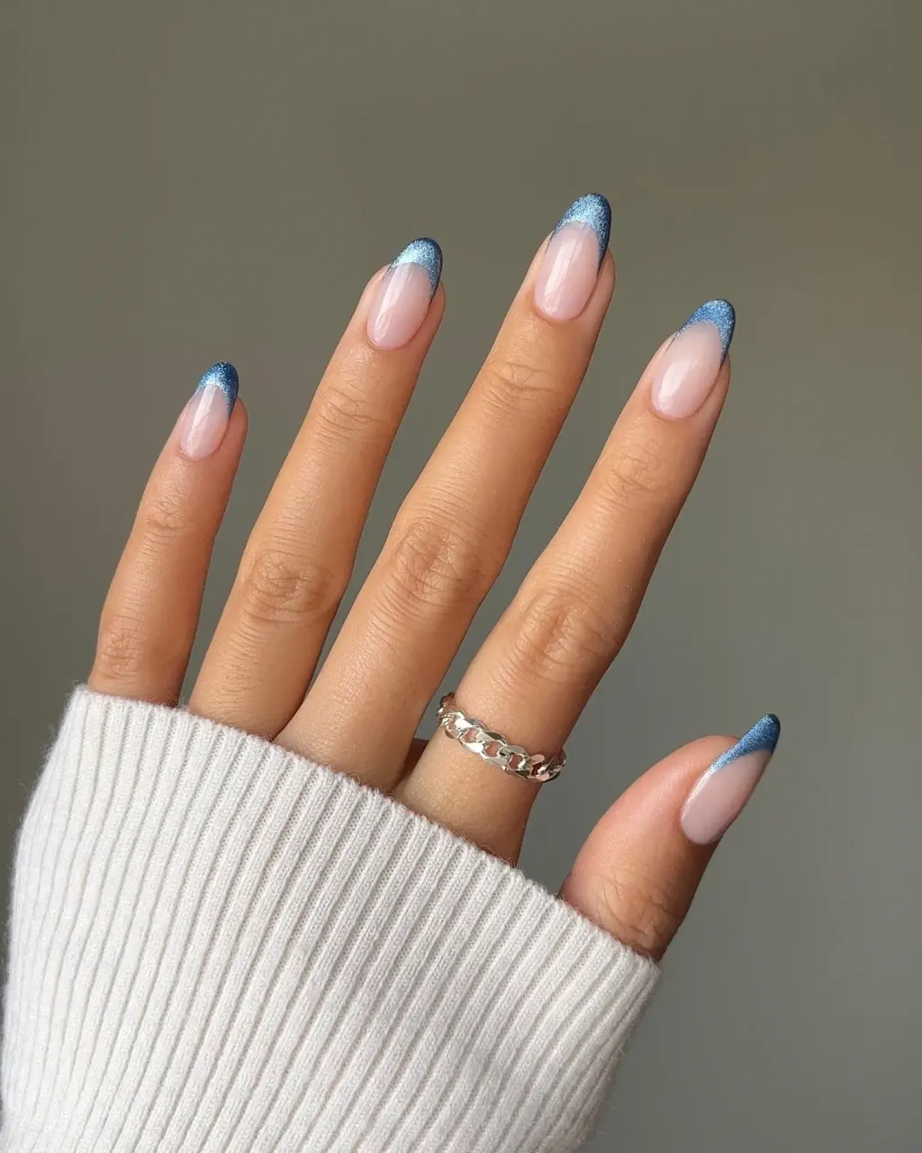 لاک چشم گربه ای آبی دخترانه
