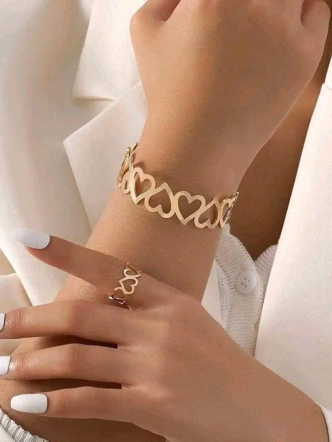 ست بنگل طلا تینیجری
