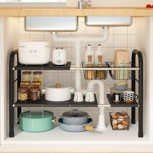 چیدمان کابینت زیر سینک