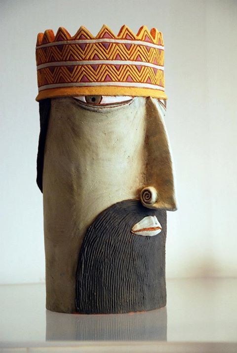مجسمه دکوری صورتک