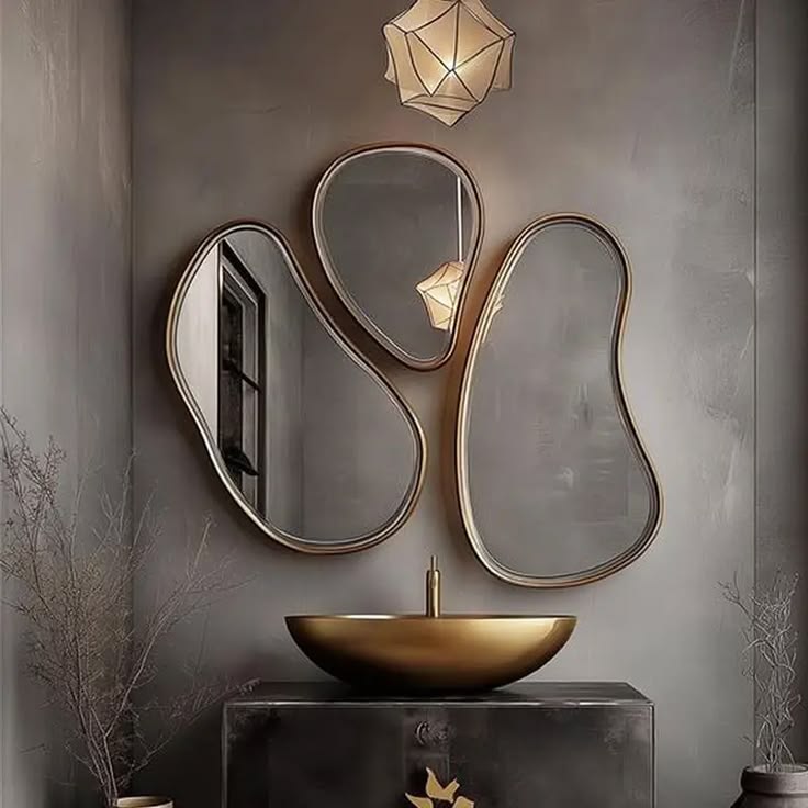 آینه روشویی مدرن خاص