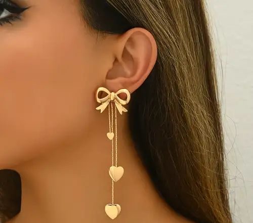 گوشواره پاپیون فانتزی
