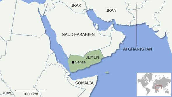 نقشه یمن 