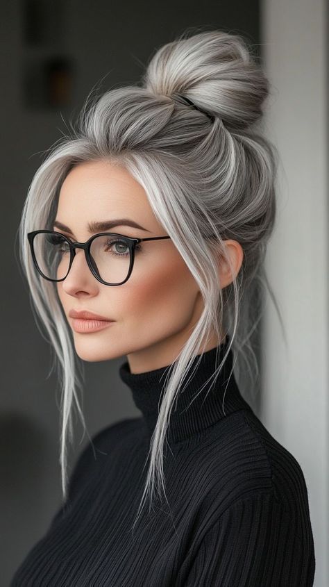 رنگ موی دودی تیره و روشن