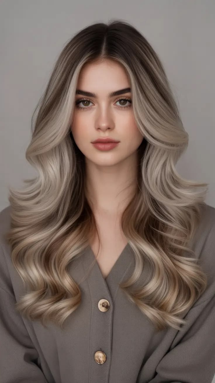 رنگ موی دودی تیره و روشن