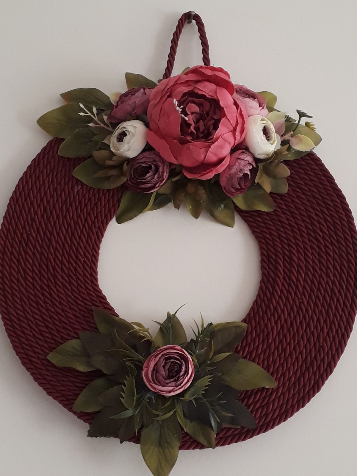 آویز بافتنی رو دری