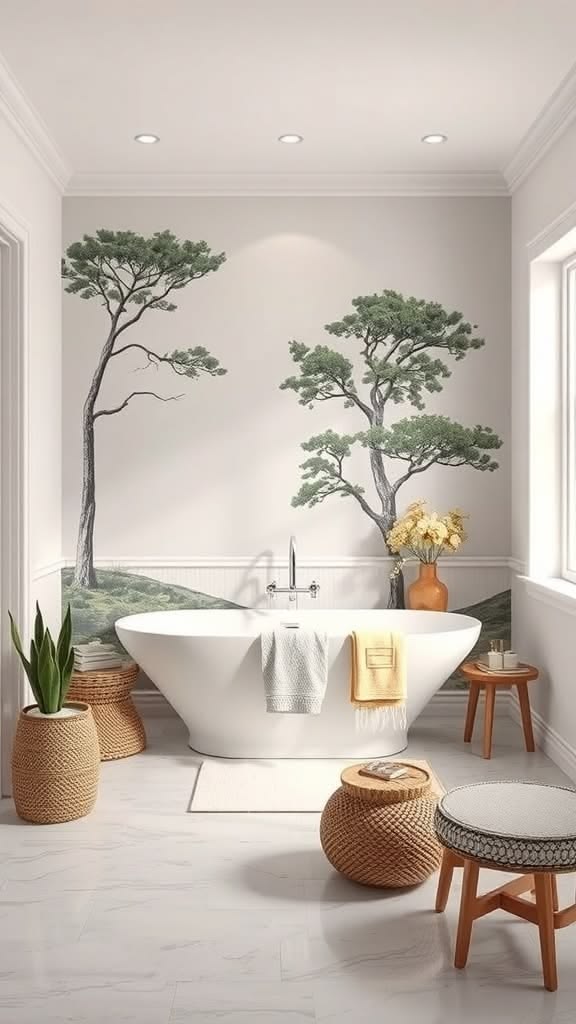 دیوار پوش حمام و دستشویی