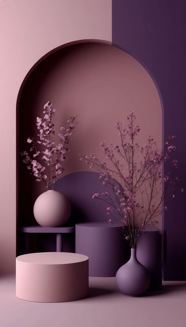 دکوری بنفش