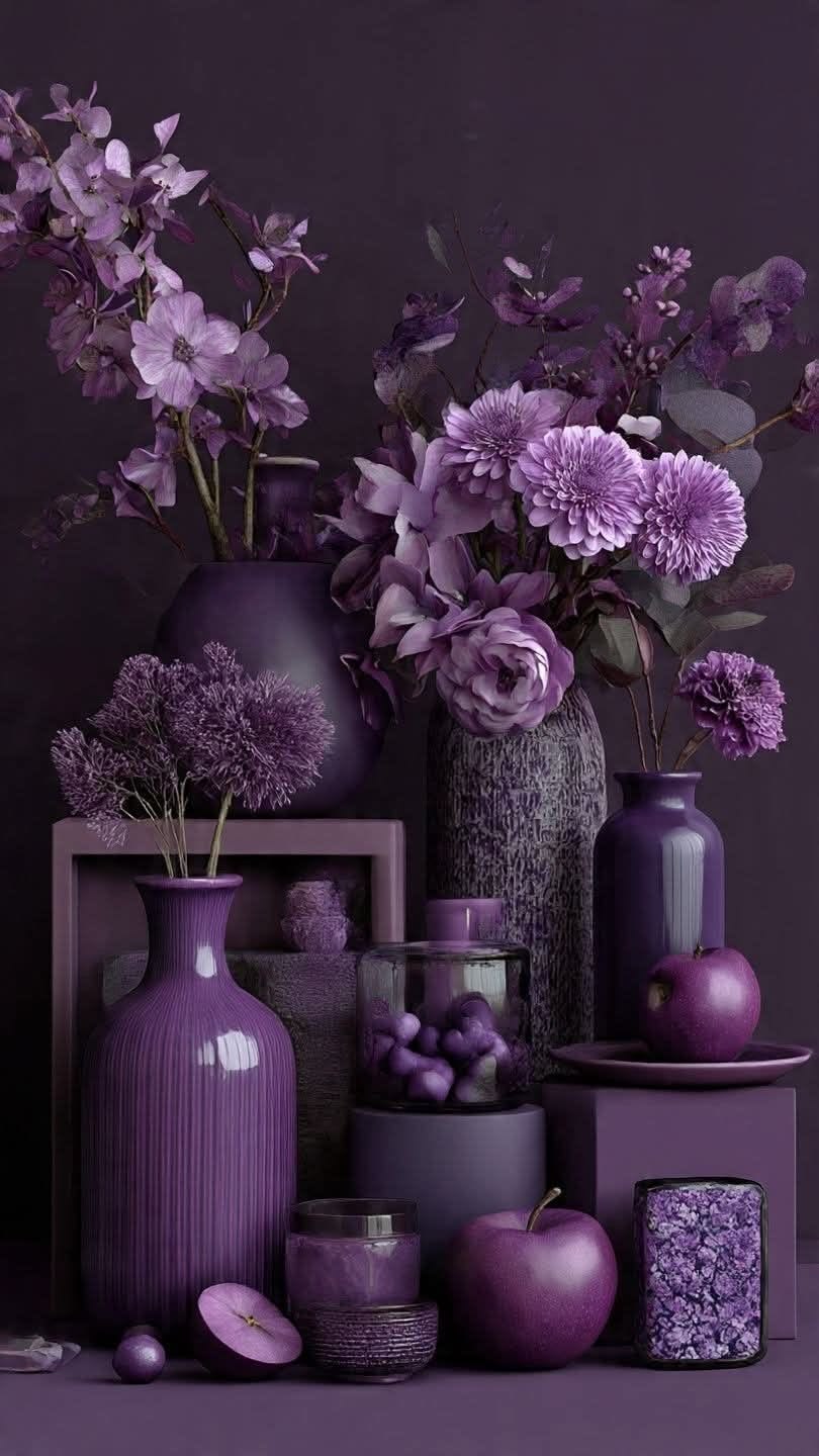 دکوری بنفش