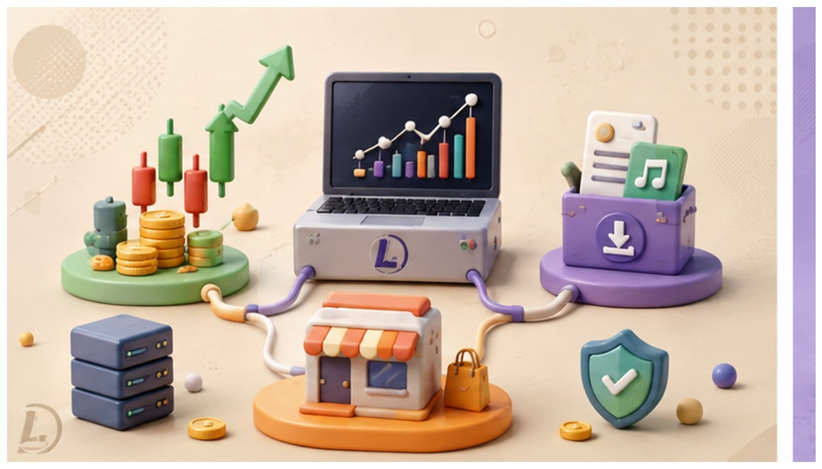 کسب درآمد اینترنتی از ترید تا فروش فایل