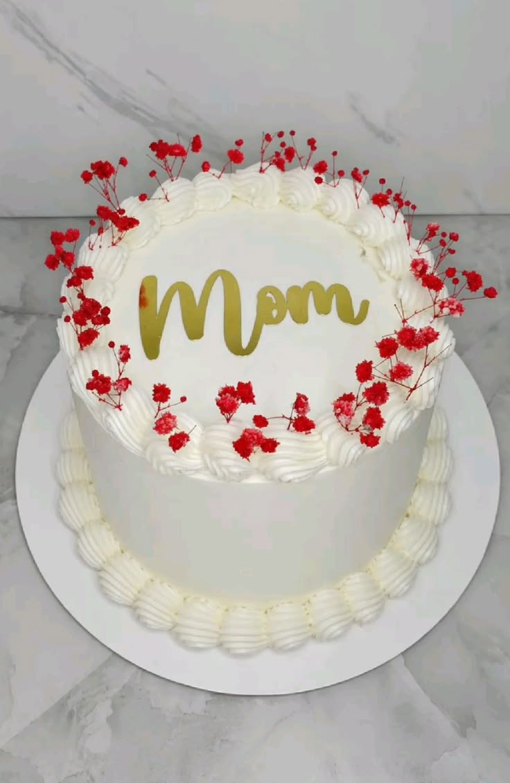کیک تولد مادر