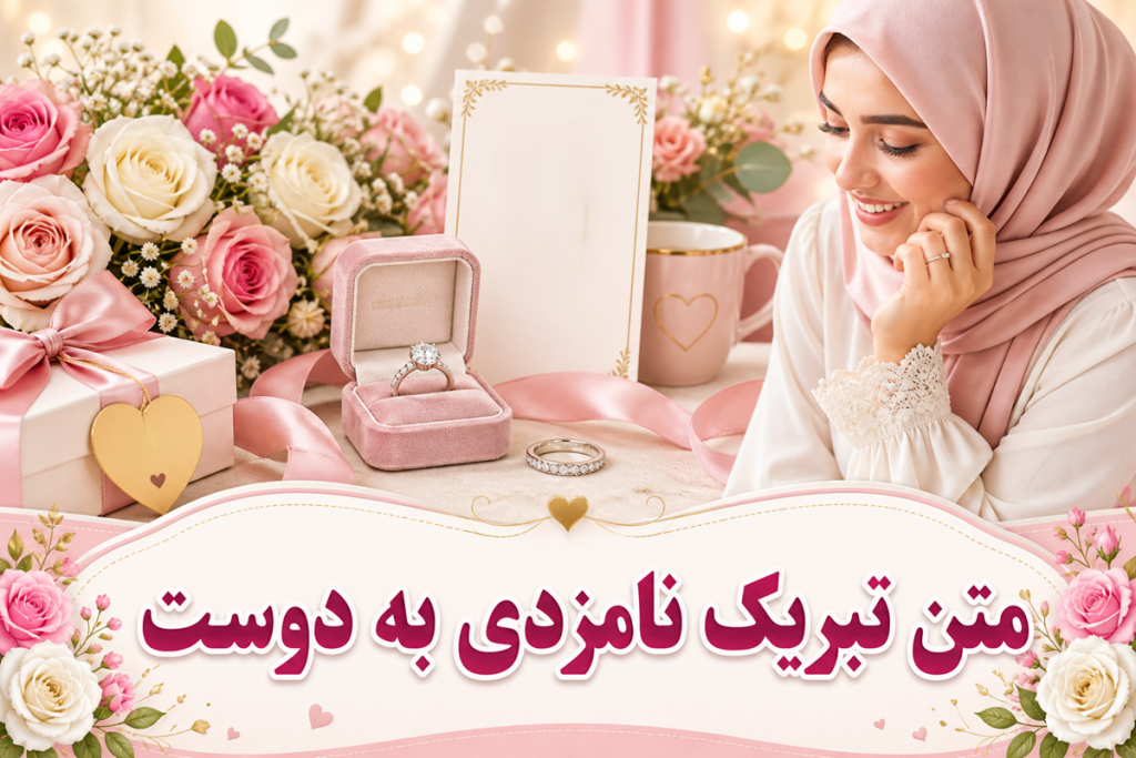 متن تبریک نامزدی به دوست و رفیق (دختر و پسر)؛ پیام احساسی، مذهبی و رسمی