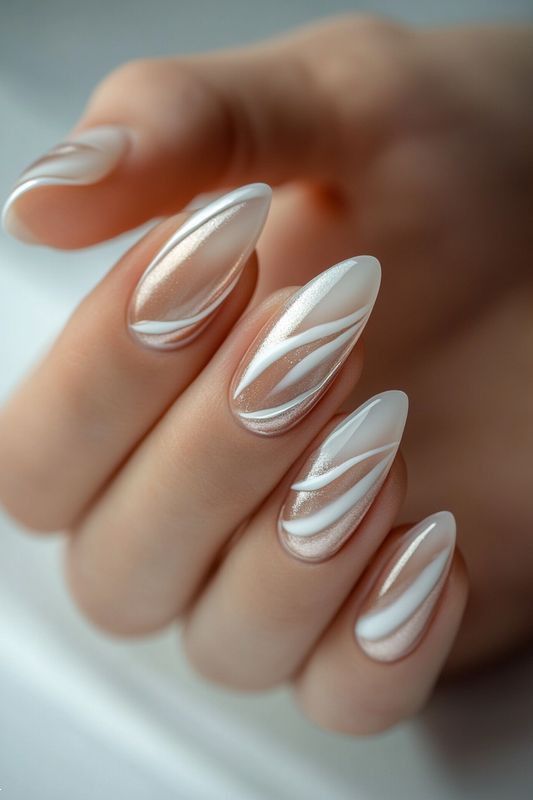 لاک کروم جواهری صدفی