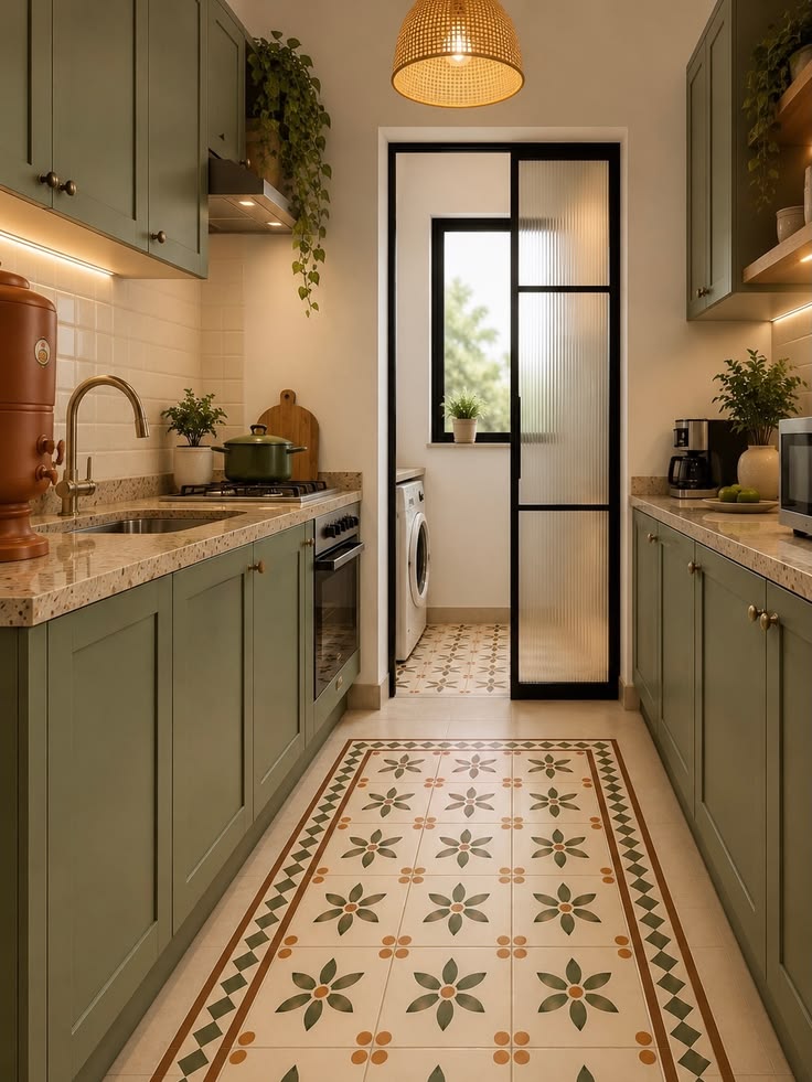 ایده چیدمان کابینت مطبخ