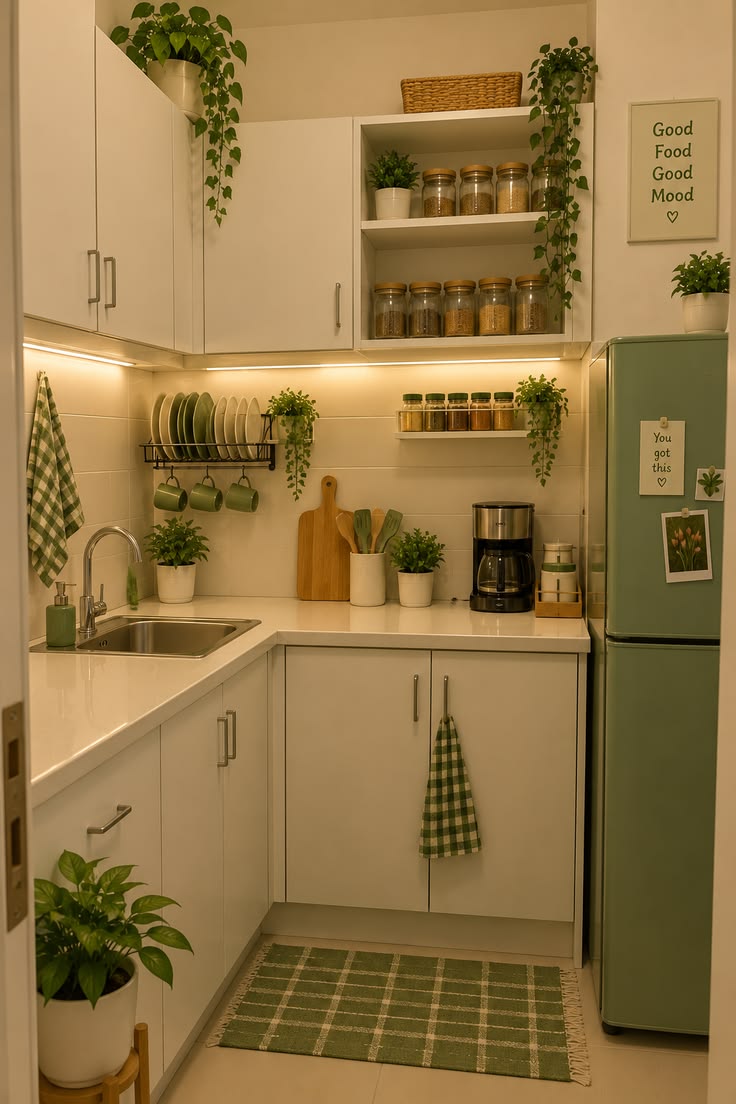 ایده چیدمان کابینت مطبخ
