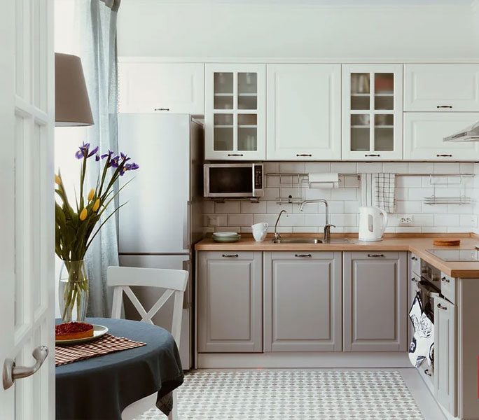 ایده چیدمان کابینت مطبخ