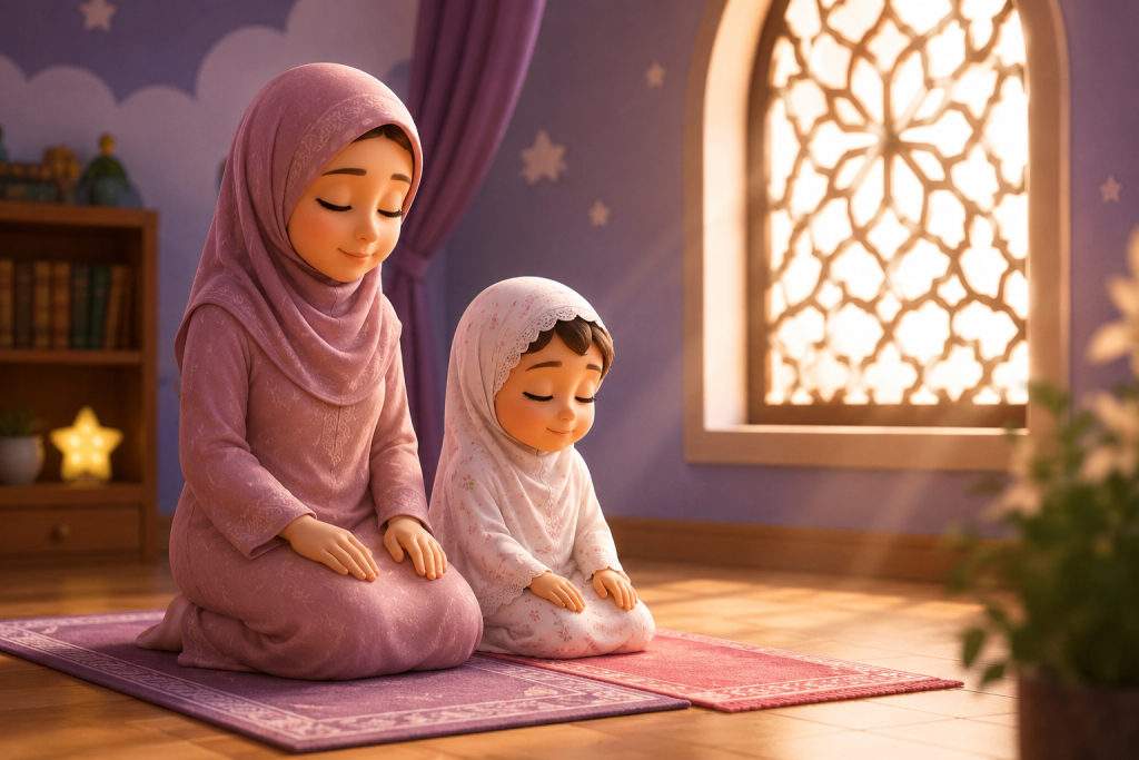 شعر نماز برای کودکان