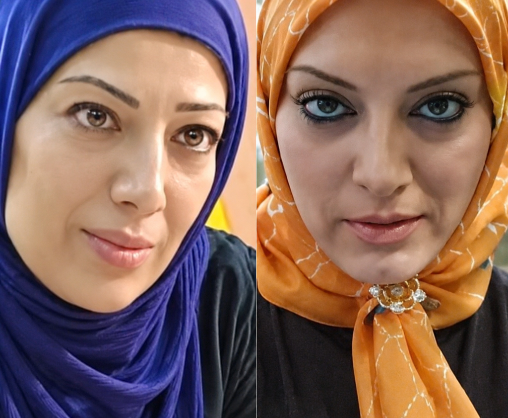 پردیس افکاری و حمیرا ریاضی