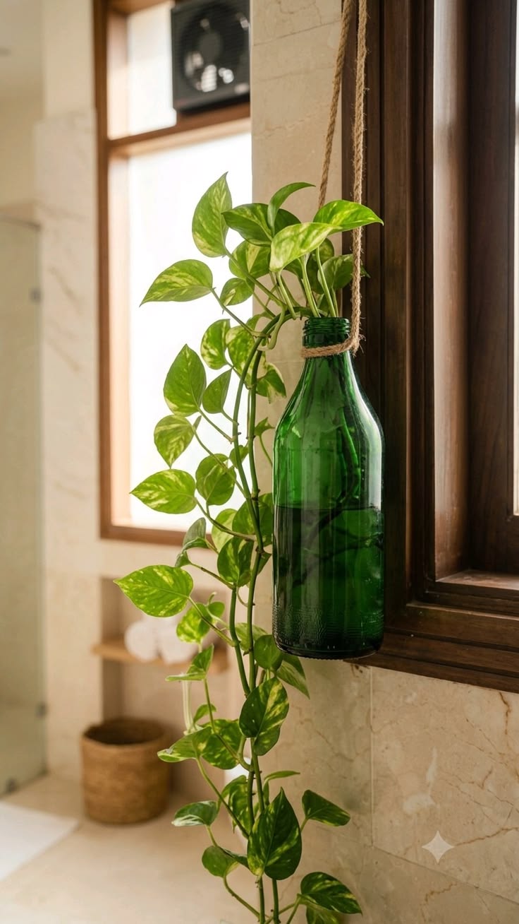 دکور و چیدمان با گیاه پتوس