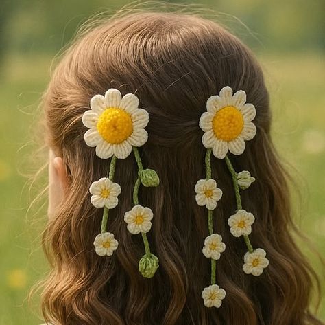 اکسسوری بافتنی شیک برای مو