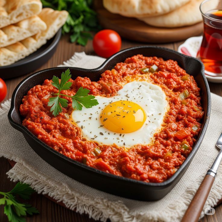 تزیین املت - دیزاین کنار املت