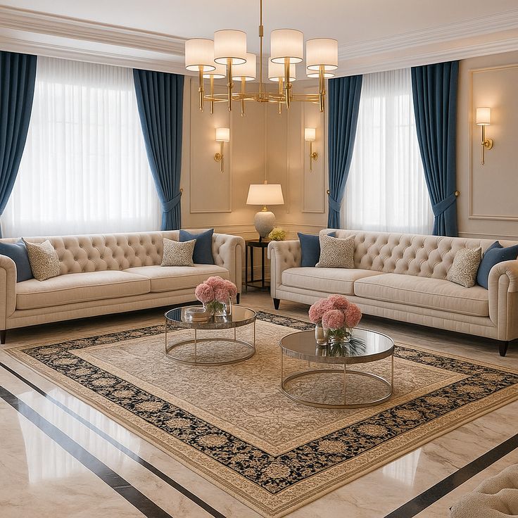 دکوراسیون و چیدمان پذیرایی ایرانی