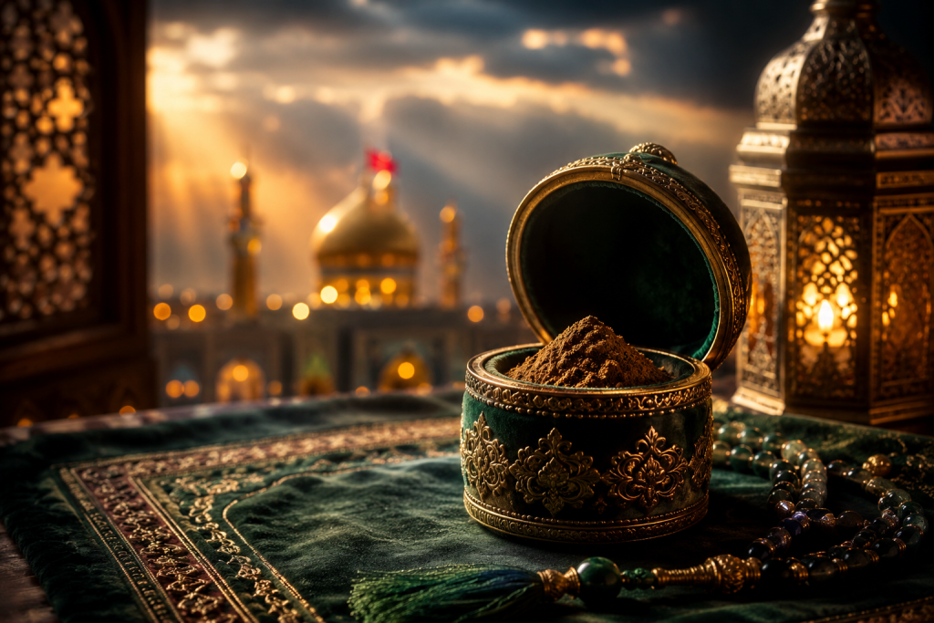 دعای نگهداری تربت امام حسین 