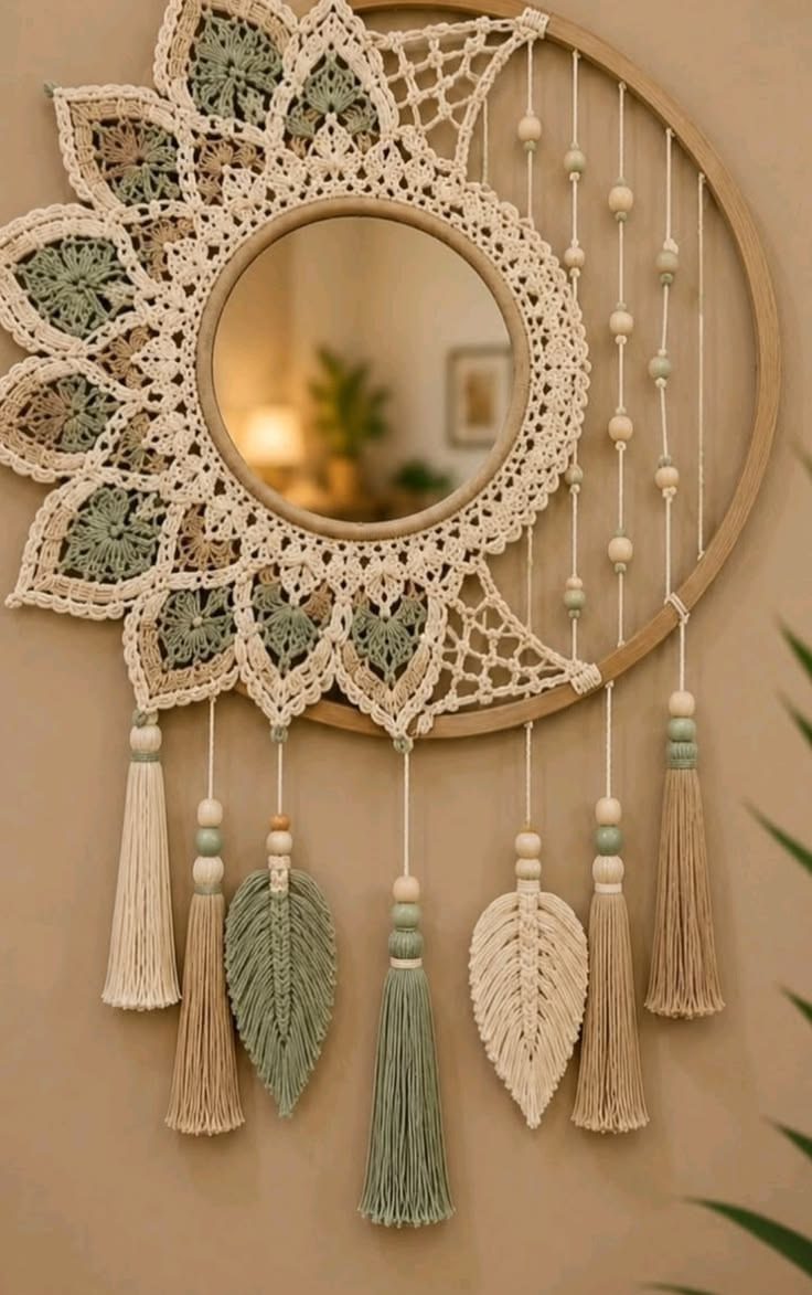 آینه مکرومه