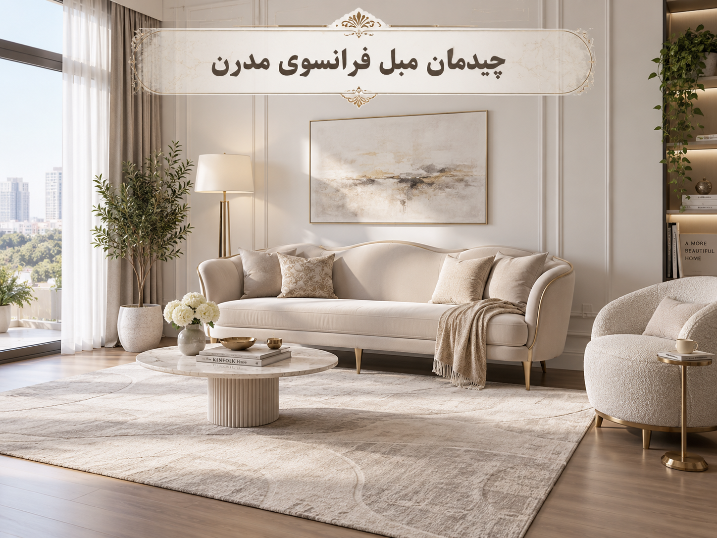 چیدمان مبل فرانسوی