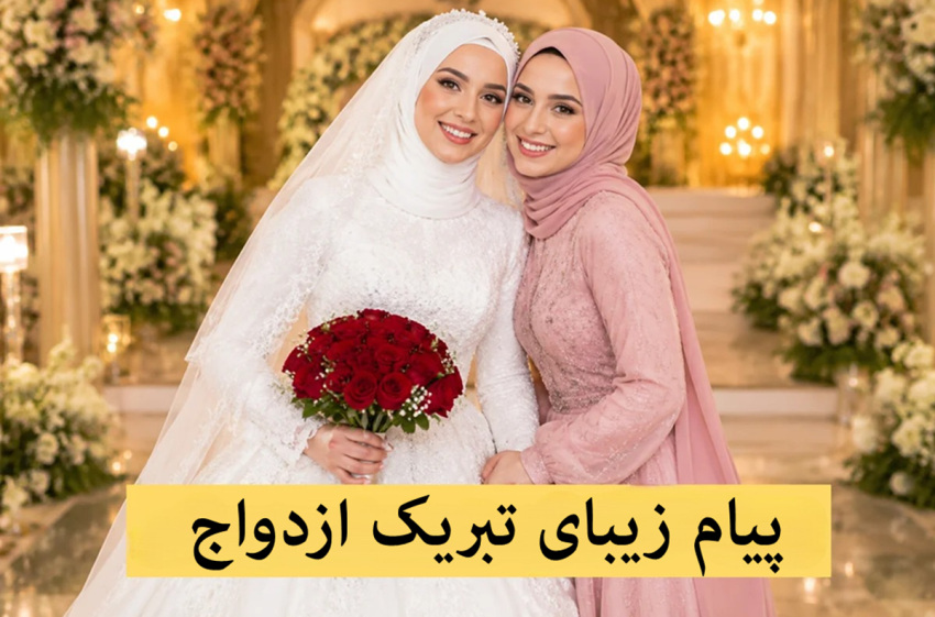زیباترین متن تبریک ازدواج به رفیق، برادر، خواهر و همکار (انگلیسی و فارسی)