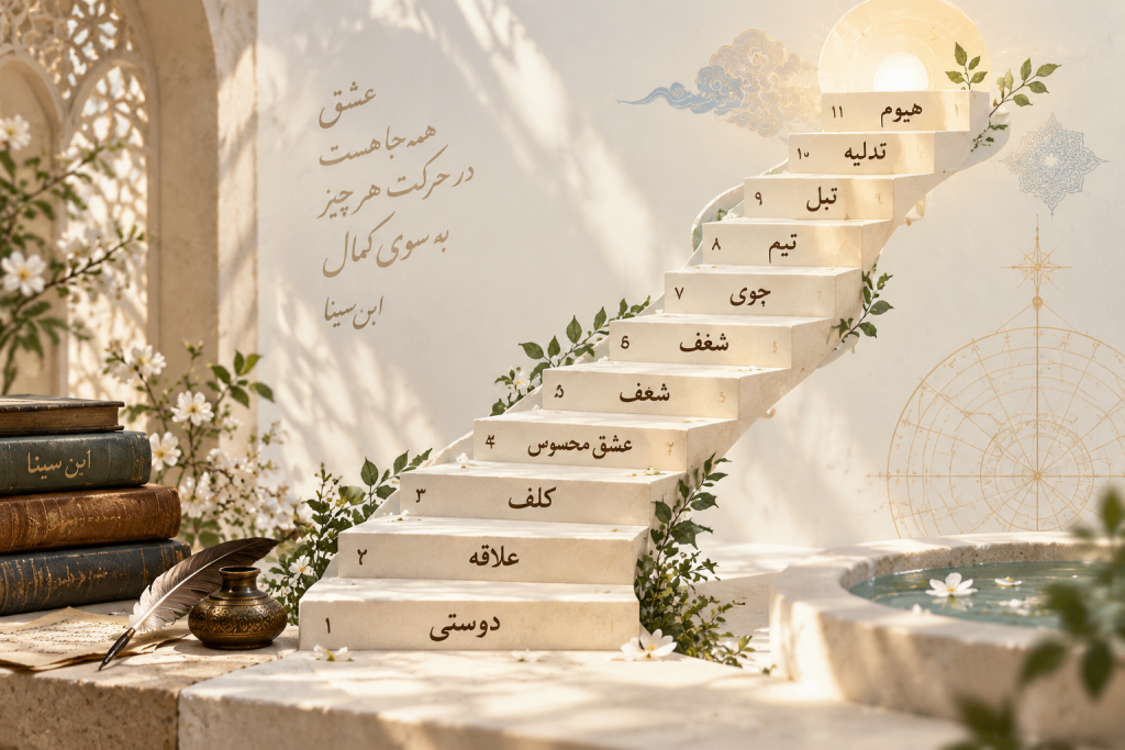 مراحل عشق از دید ابوعلی سینا