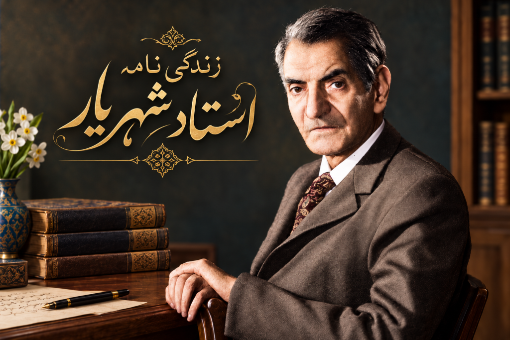 خلاصه زندگی نامه شهریار و عکس فرزندان استاد+ تاریخ فوت و شعر معروفش