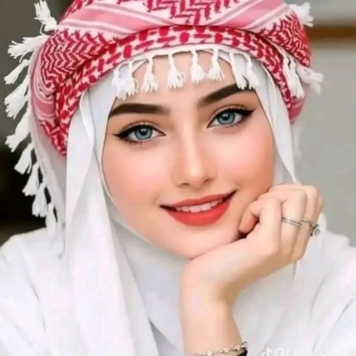 عکس پروفایل دختر با چفیه