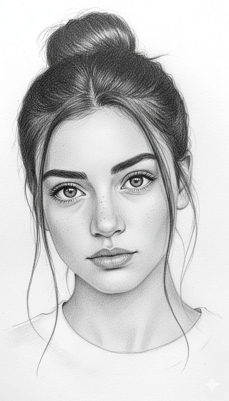 عکس نقاشی دختر سیاه قلم