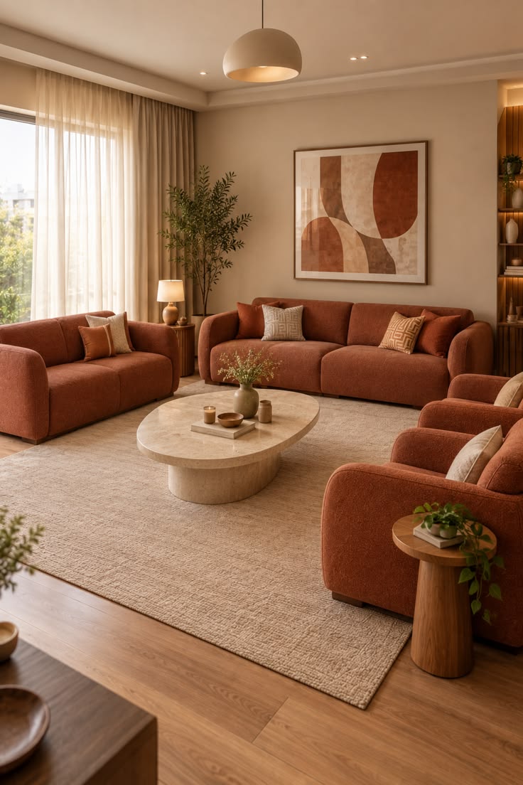 چیدمان پذیرایی مربع
